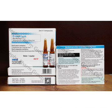 Dexketoprofen Injecção 50mg / 2ml